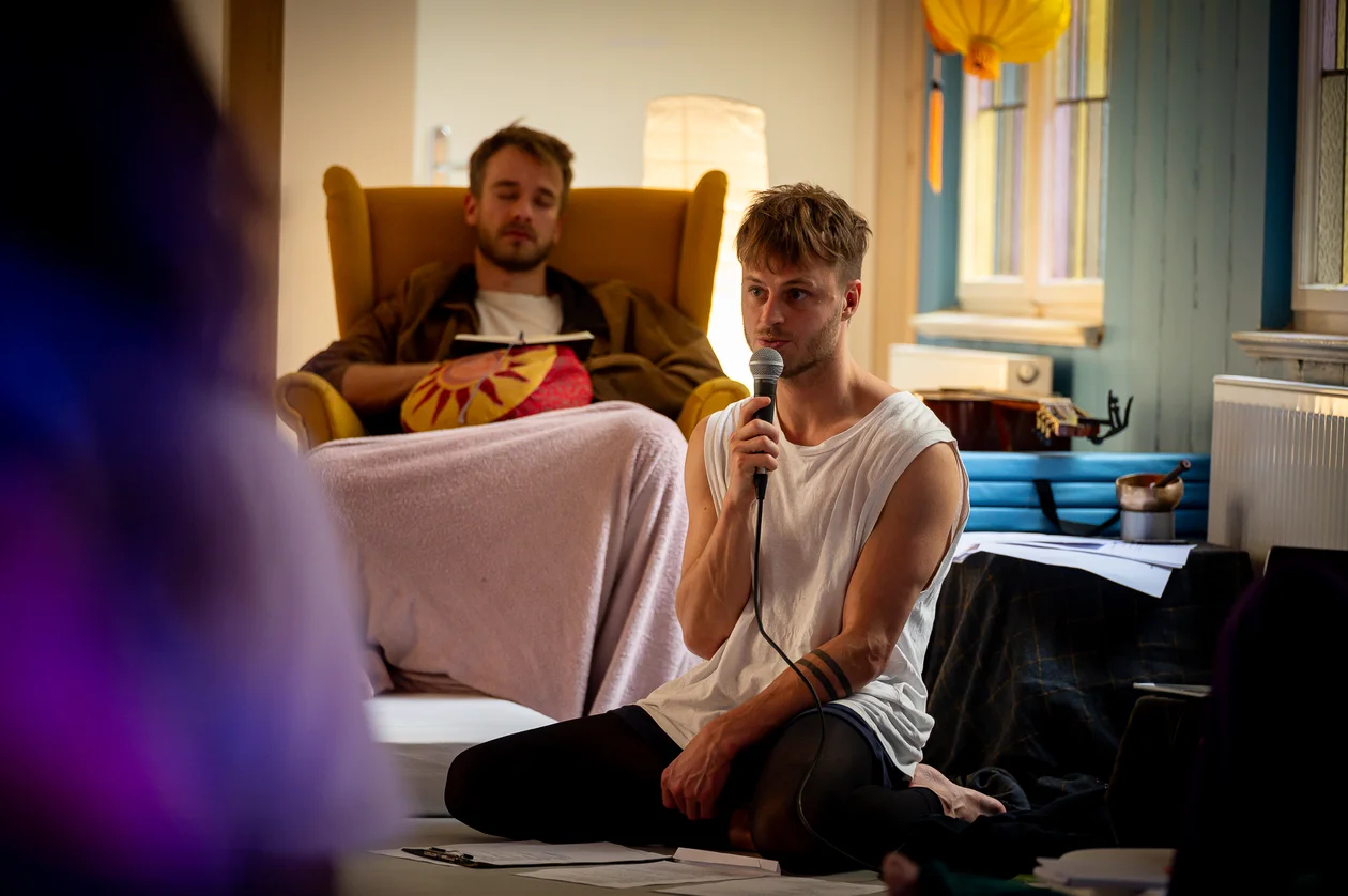 Mette explaining about Nervous System Regulation