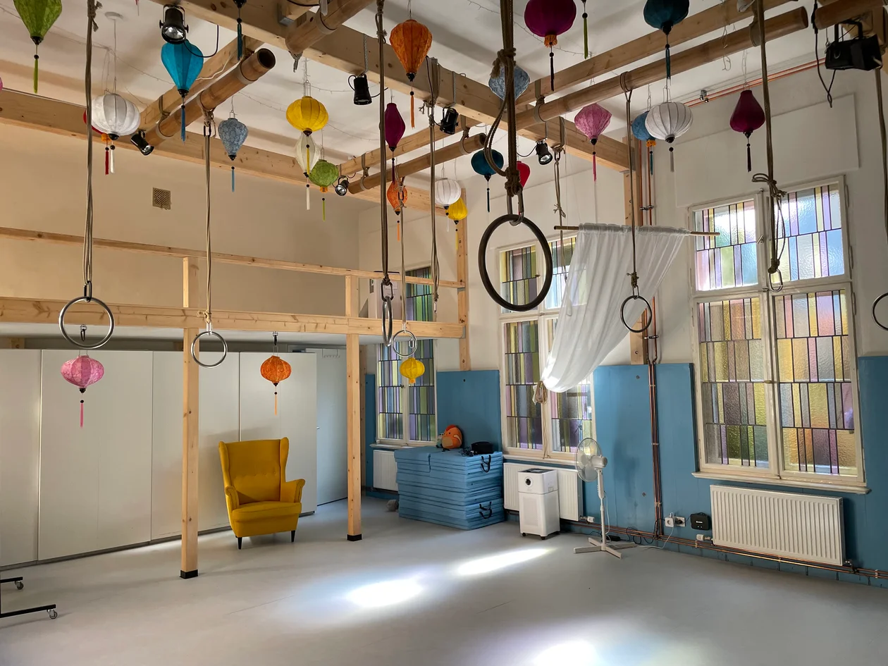 Corner of the Karada House workshop space