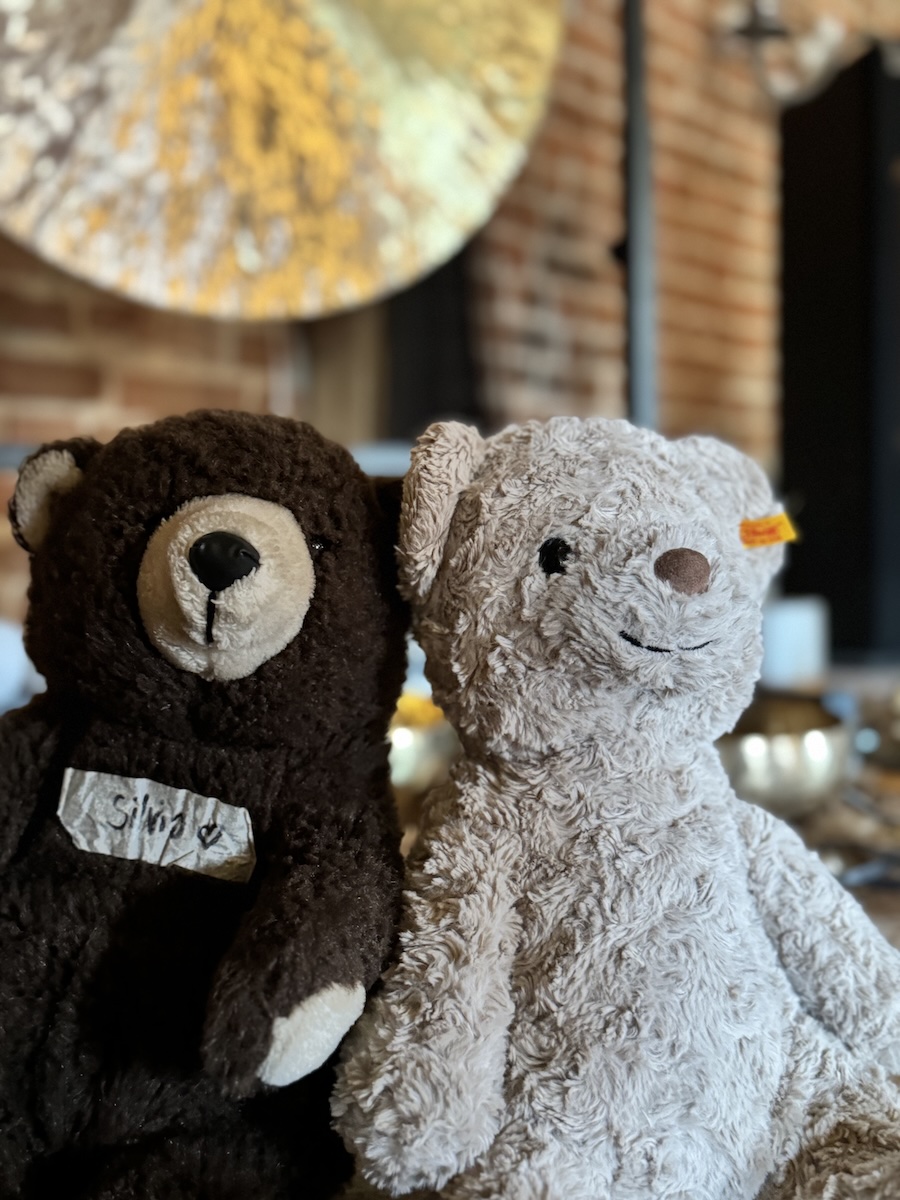 We welcome stuffed animals, too We welcome stuffed animals, too