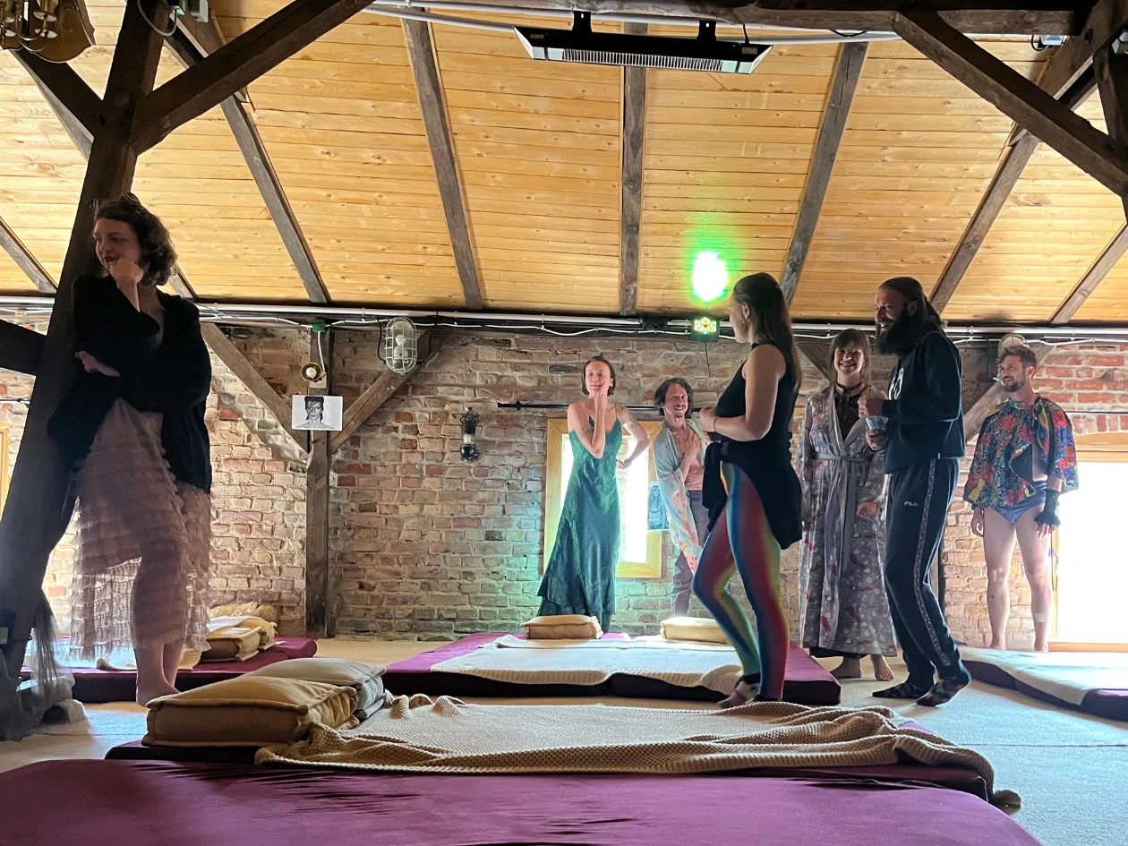 Workshop session during the sexuality training in Berlin