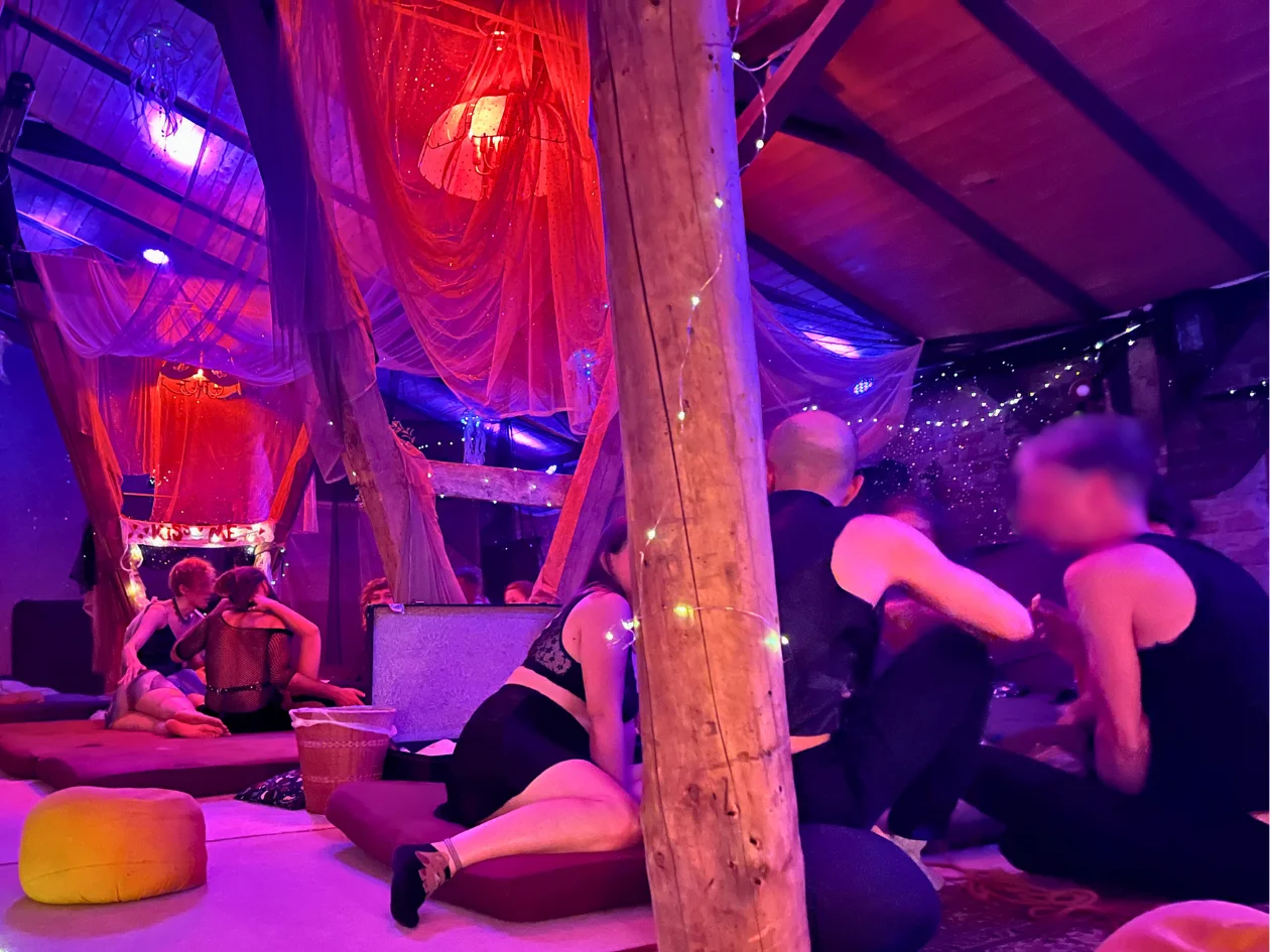 Dressing up during this sex-positive retreat in Berlin