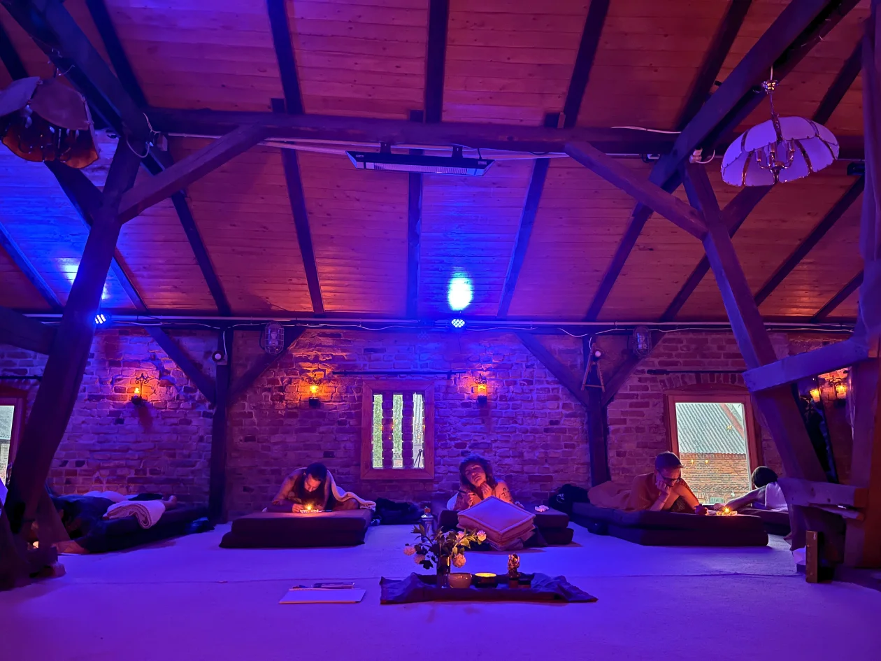 Journaling practice at the sexuality training in Berlin