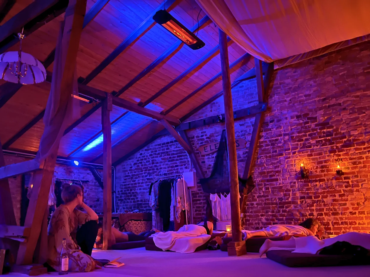 Writing session during the sex-positive sexuality retreat in Berlin